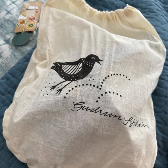 Unworn Gudrun Sjoden Blue Nubuk Sandal - Picture 7 of 7